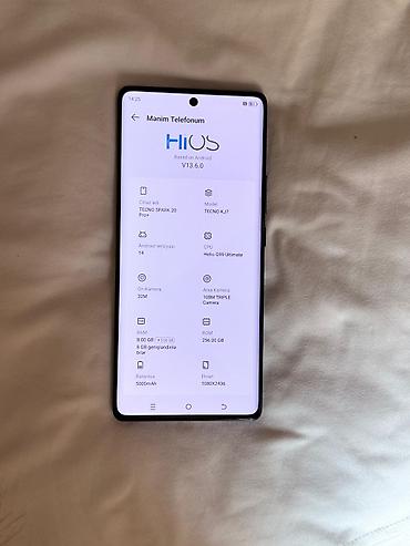 honor 9c 5g: Tecno Spark 20 Pro, 256 GB, rəng - Qara, İki sim kartlı — 4