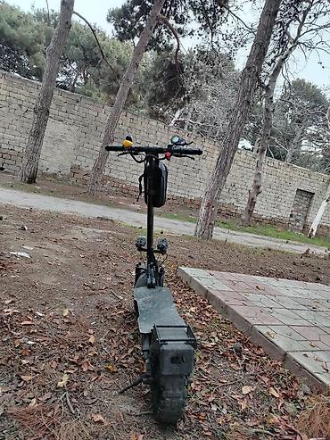 Skuterin arxa tormuzu zəif işləyir və batereyası zavod deyil sonradan