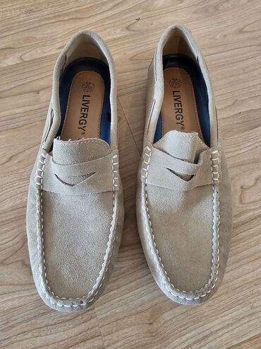 обувь школьная: Новые мужские мокасины, привезены из Франции. Замша, внутри кожа