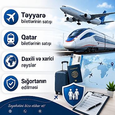 189 yuk dashima: Səyahət xidmətləri - Təyyarə biletlərinin satışı - Qatar biletlərinin — 1