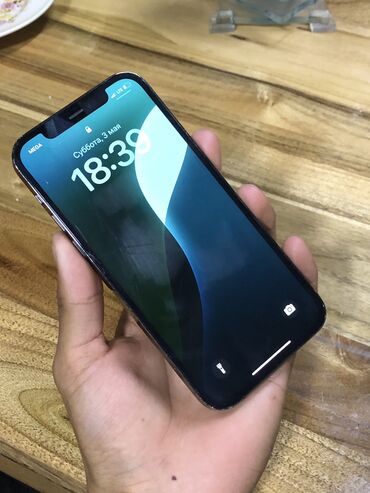 Apple iPhone: IPhone 12 Pro, Б/у, 256 ГБ, Black Titanium, 84 %