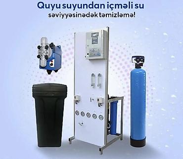 Quyu suyu üçün tam təmizləmə və içməli suya qədər filtrləmə sistemi