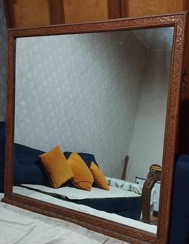 stil stul: Qonaq otağı üçün, İşlənmiş, Açılmayan, Dördbucaq masa, 6 stul — 2