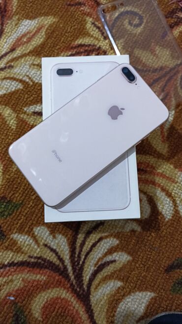 озу 8 гб: IPhone 8 Plus, Колдонулган, 256 ГБ, Алтын, Каптама, Куту, Коргоочу айнек, 100 %