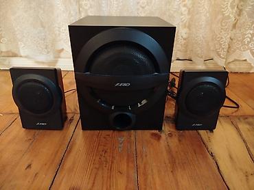 tv sony bravia 32: 2.1 audio sistemi - Komplekt: 1 ədəd subwoofer + 2 ədəd peyk kolonka — 2