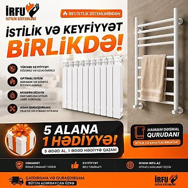 desmal: IRFU İstilik Sistemləri – alüminium radiator - Yüksək keyfiyyətli — 4