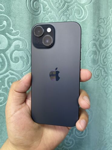 iphone 15 pro рассрочка: IPhone 15, Колдонулган, 128 ГБ, 89 %