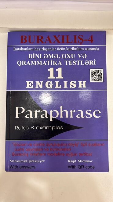 məhəmməd qarakişiyev listening pdf: Isledilmemis Qarakisiyev Ingilis dili 15 manata alinib 10 manata