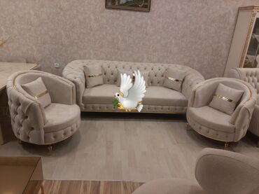 Rəflər: Yeni, Divan, 2 kreslo