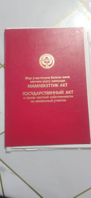 дом сатылат сокулук: 10 соток, Бизнес үчүн, Кызыл китеп