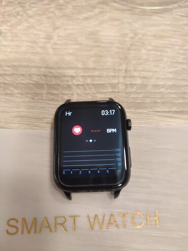 Smart saatlar: İşlənmiş, Smart saat, Sensor ekran, rəng - Qara — 4