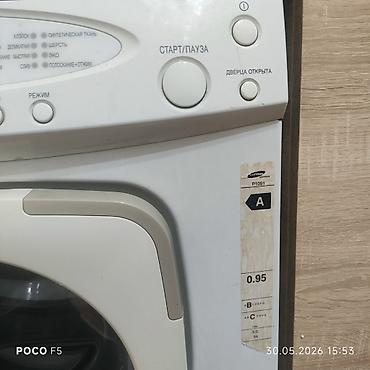 samsung was end: Paltaryuyan maşın Samsung, 5 kq, İşlənmiş, Avtomat, Qurutmasız, Ünvandan götürmə — 3