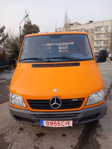 спринтер бортовой дубль кабина сди: MERCEDES Benz SPRINTER 311 CDI 2004г дубль кабина борт 2,8