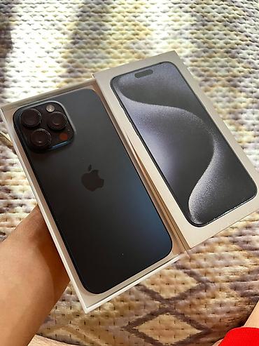 mini iphone: IPhone 15 Pro Max, Б/у, 256 ГБ, Blue Titanium, Кабель — 5