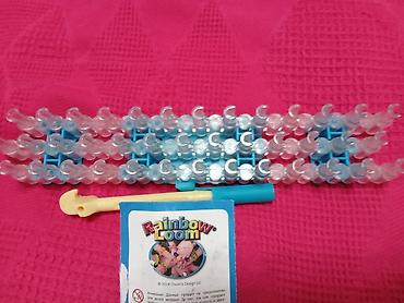 Бижутерия: Оригинальный набор Rainbow Loom (Рэйнбоу Лум) для плетения из — 2