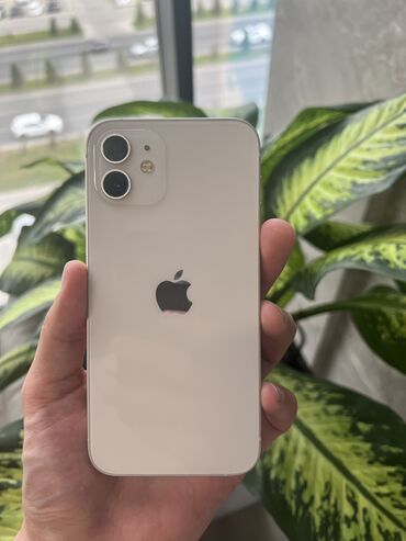 айфон 12 цена в бишкеке бу: IPhone 12, Б/у, 128 ГБ, Белый, Защитное стекло, Чехол, 94 %