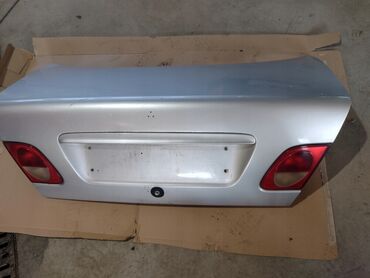 для w210: Крышка багажника Mercedes-Benz 1999 г., Б/у, цвет - Серебристый,Оригинал