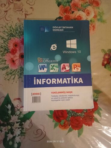 7 ci sinif ingilis dili yeni metodik vesait: Təmiz, səliqəli və işlənməmiş testlər İnformatika (Magistr ol)