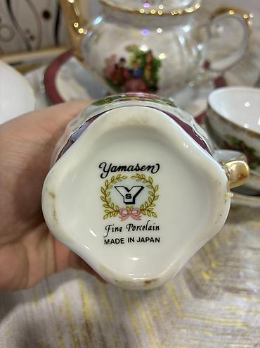piknik sufrəsi: Yamasen fine porcelain japan isdesali Cay dest heresi 6 denedi caynik — 10