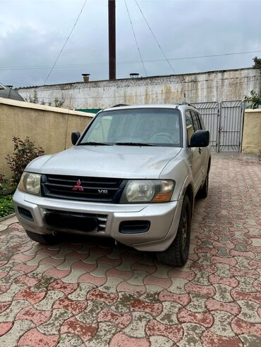 паджеро джип: Mitsubishi Pajero: 2001 г., 3.5 л, Автомат, Газ, Жол тандабас