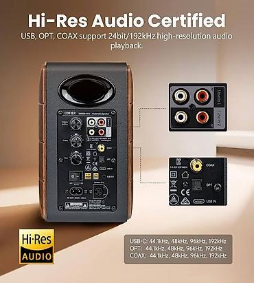 Audio: 🔊 Edifier S880DB MK II Walnut - aktiv dinamik sistemi, yığcam — 6