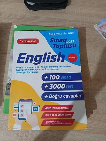 5555 pdf: Təhsil və imtahana hazırlıq kitabları paketi 1) English – Sınaq — 1