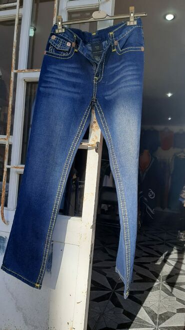 джинсы черные новые: Джинсы True Religion, 2XS (EU 32), цвет - Синий