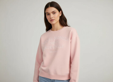 sweter z misiem ralph: Sinsay, Women`s sweatshirt, size M (EU 38)
