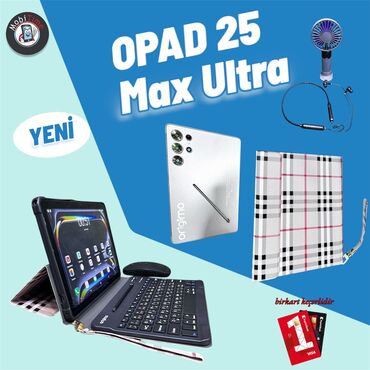 f10 planşet: Origimo Opad 25 max ultra. İstifadəsi: Təhsil Şəbəkəsi: WiFi, GSM