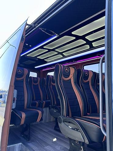 Аренда пассажирского буса: Пассажирский микроавтобус Mercedes-Benz Sprinter с туристическим — 8