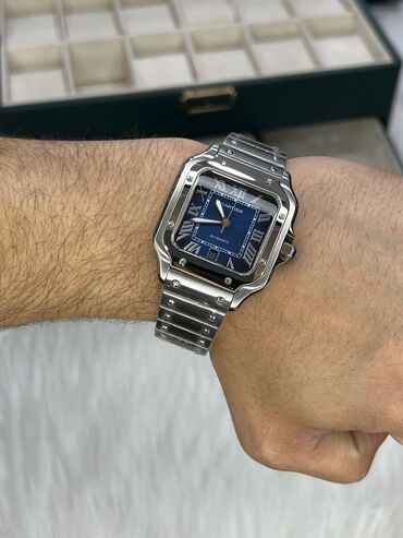 toy watch qiymeti: Yeni, Qol saatı, Cartier, rəng - Gümüşü