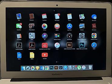 Apple MacBook: MacBook Air satılır! 2017-ci il, yaddaş 128gb. Xanım istifadə edib — 7