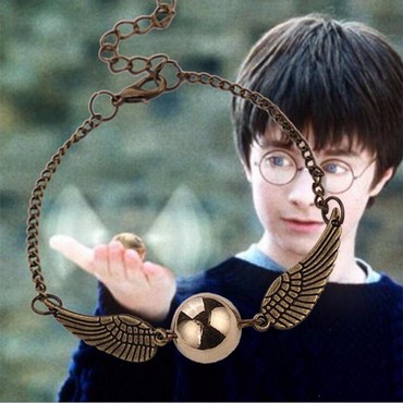 Kolekcionarske kašike: Harry Potter Golden snitch skrivalica Narukvica,mindjuse i