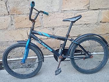 gence velosiped: Pilot Star BMX tipli uşaq/yeniyetmə velosipedi - Çərçivə: polad, qara — 1