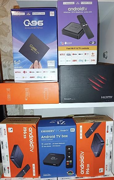 96 mini smart tv box: Android TV Box çeşidi – 4K/8K, Google Assistant və Chromecast dəstəyi — 1