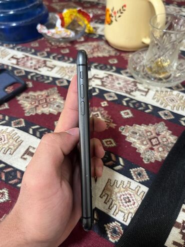 çakma iphone 11: IPhone 11, 64 ГБ, Black Titanium, Face ID