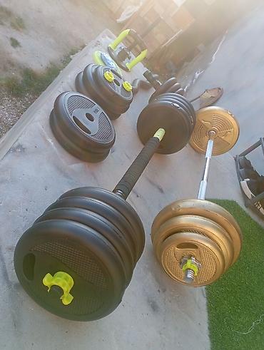 Ştanqlar və ştanq diskləri: Ştanq, Çəki: 65 kq, Yeni — 26