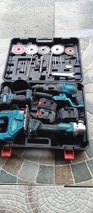 набор инструментов: Makita markalı çoxfunksiyalı akkumulyatorlu alətlər dəsti - Sərt — 2
