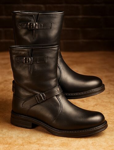 зимный красофка: Италия. Кожа. Новые. Еврозима, утепленные внутри, очень удобная