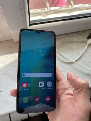 telefon satilir: Samsung Galaxy A70, 128 GB, rəng - Göy, Sensor