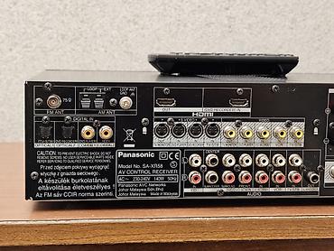 Pojačala i prijemnici: Panasonic AV risiver SA-XR58 – Full Digital Amplifier sa daljinskim — 9