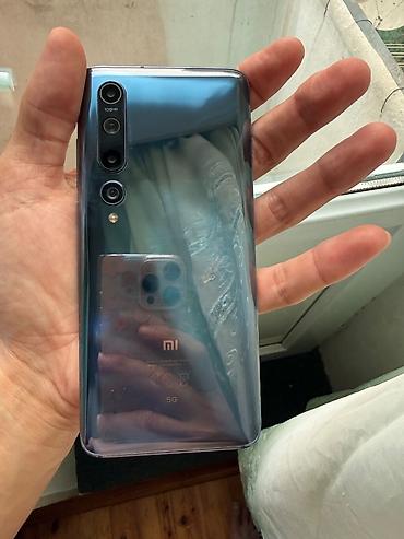 samsung note 10: Xiaomi Mi 10 5G, rəng - Boz, 
 Barmaq izi — 1