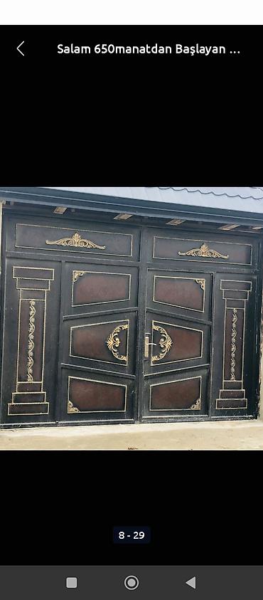 Həyət darvazaları: Dəmir Həyət darvazası, Avtomatik, Qapı ilə, Kredit yoxdur -da lalafo.az — 19 Həyət darvazaları: Dəmir Həyət darvazası, Avtomatik, Qapı ilə, Kredit yoxdur — 19