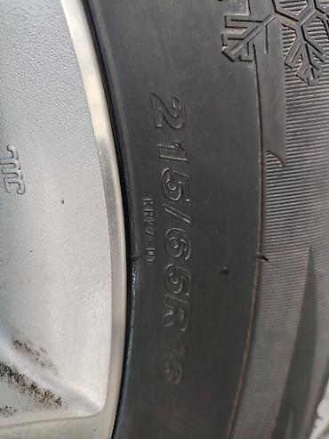 автошины кг: Колеса в сборе 215 / 65 / R 16, Зима, Б/у, Комплект, Легковые, Литые, отверстий - 5 — 5