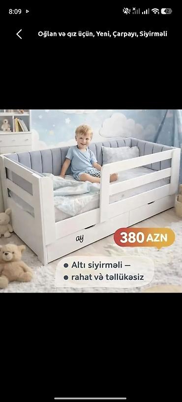 ucuz tek kravatlar: Oğlan və qız üçün, Yeni, Çarpayı, Siyirməli — 1