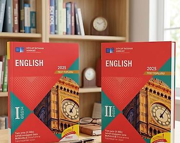 Книги и журналы: Məhsul: DİM “ENGLISH” 2025 Test Toplusu – I və II hissə İkisi bir — 3