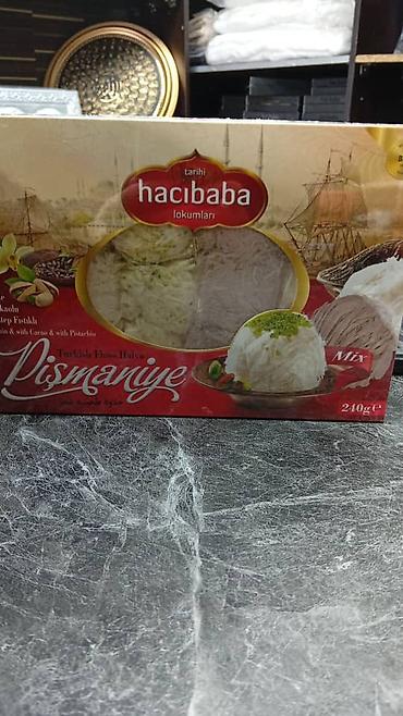 Кондитерские изделия, сладости: Турецкие сладости Hacıbaba - Лукум ассорти в фирменной коробке — 7