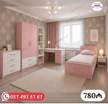 Uşaq masaları: Qız üçün, Yeni, Təknəfərlik çarpayı — 1