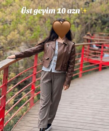 Cinslər: Dəri kurtka, H&M, S (EU 36)