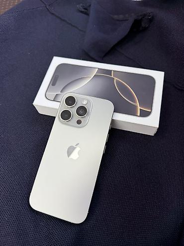 iphone 10 pro: IPhone 16 Pro, Б/у, 128 ГБ, Зарядное устройство, Защитное стекло, Чехол, 89 % — 2